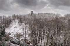 Die Ottoshöhe im Schnee