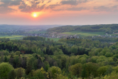 Blick von der Diedrichsburg in Richtung Oldendorf